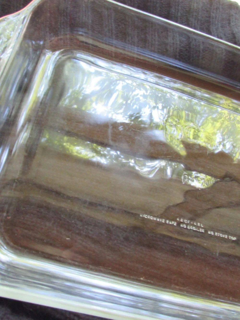 Vtg PYREX 234 Clear Glass 17 Casserole Dish Baking 70s Made USA